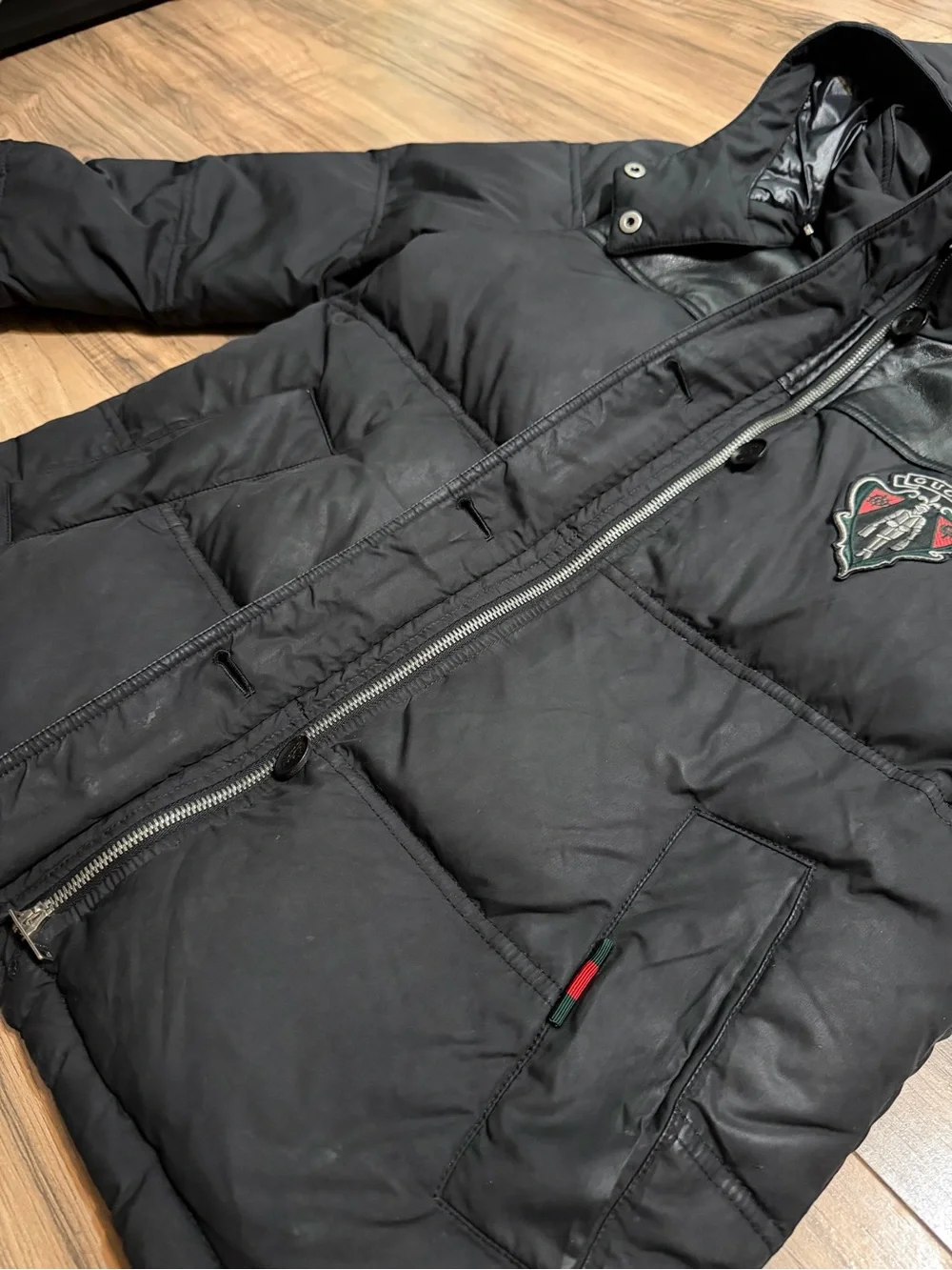 Gucci men leather